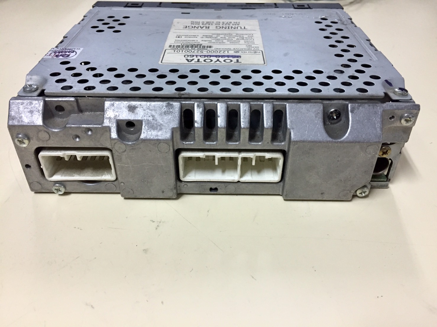 ขายวิทยุเทปติดรถยนต์ TOYOTA 1 DIN สภาพเดิมเล่นเทปได้ปกติเสียงดี