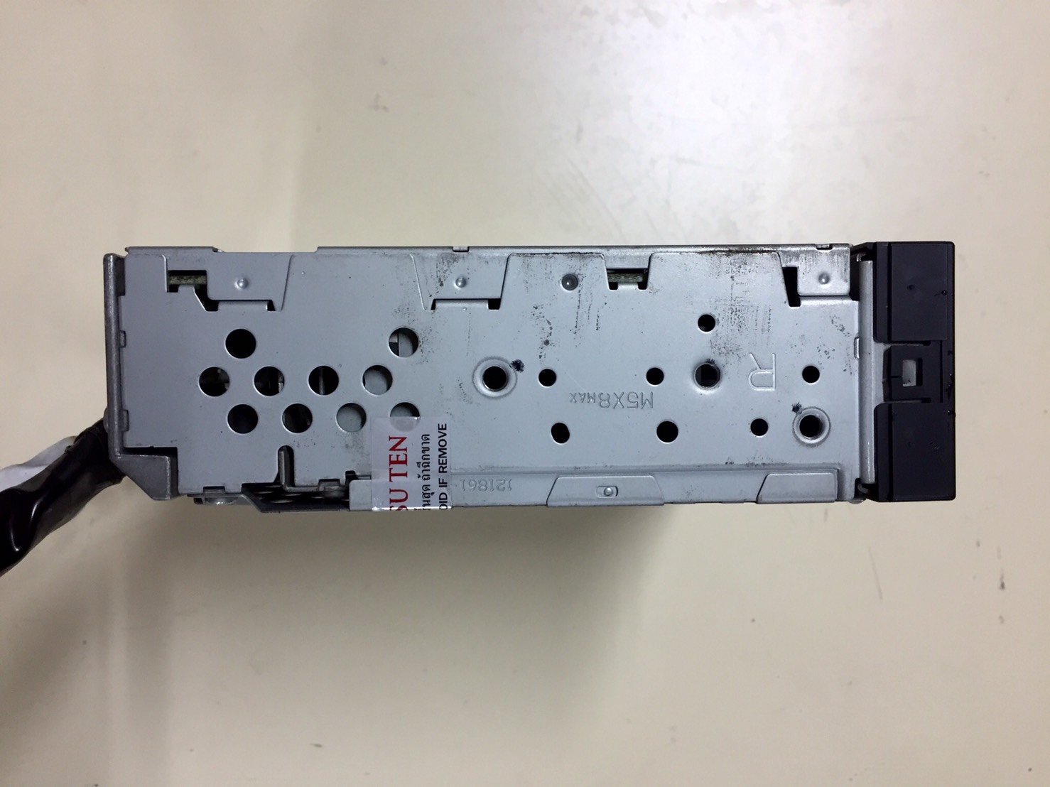 ขายวิทยุเทปติดรถยนต์ TOYOTA 1 DIN สภาพเดิมเล่นเทปได้ปกติเสียงดี