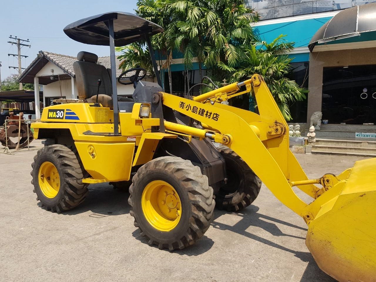 WA30-5 รถตักล้อยาง KOMATSU จากญี่ปุ่น โทร 089-0080077 089-0050007 086-0044333 065-8844400 www.sangenjp.com www.nmc99.com