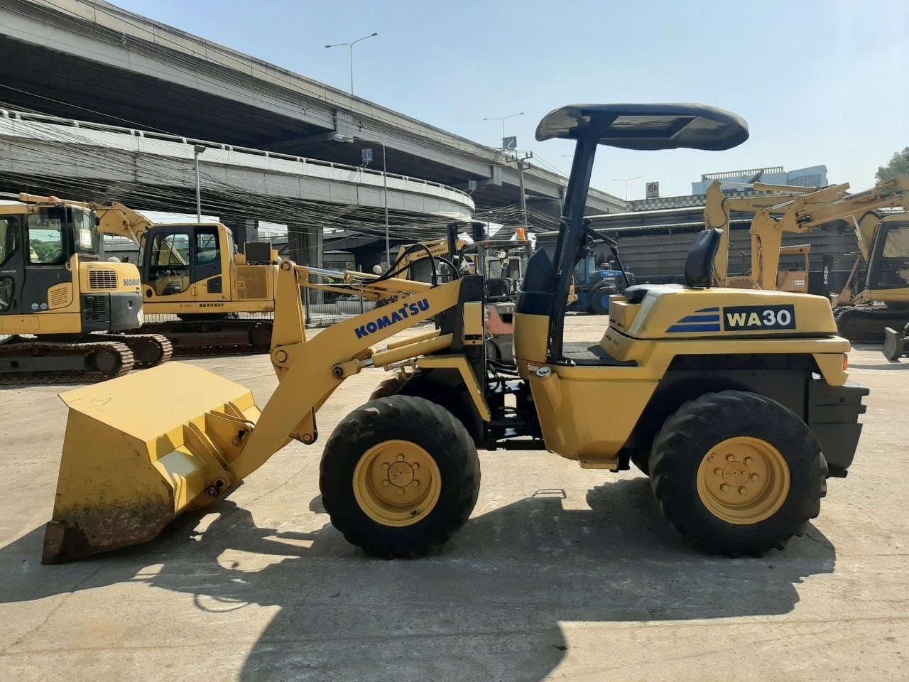 WA30-5 รถตักล้อยาง KOMATSU จากญี่ปุ่น