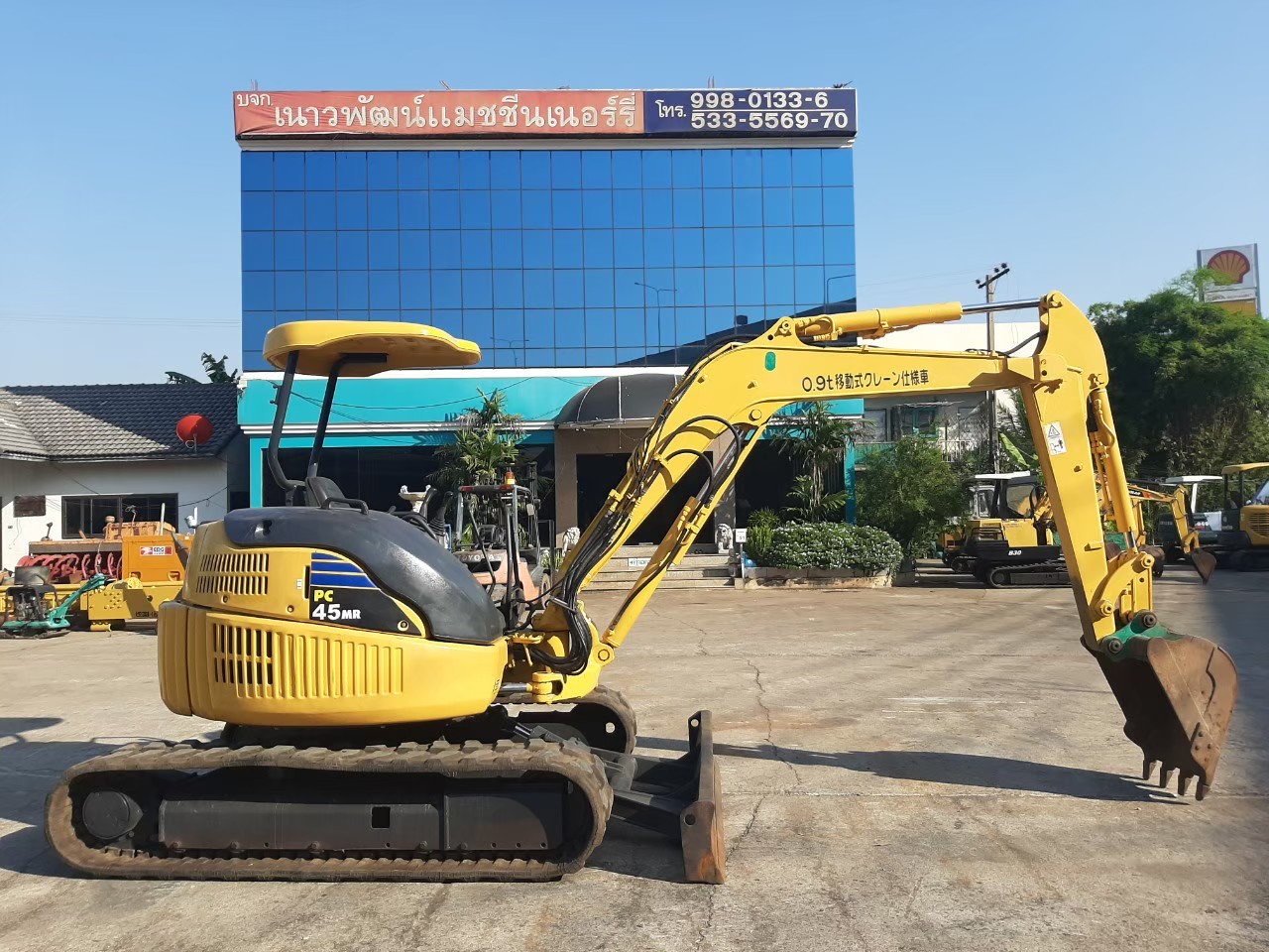 Komatsu PC45MR-1 นำเข้าจากญี่ปุ่น สภาพพร้อมใช้งาน 
