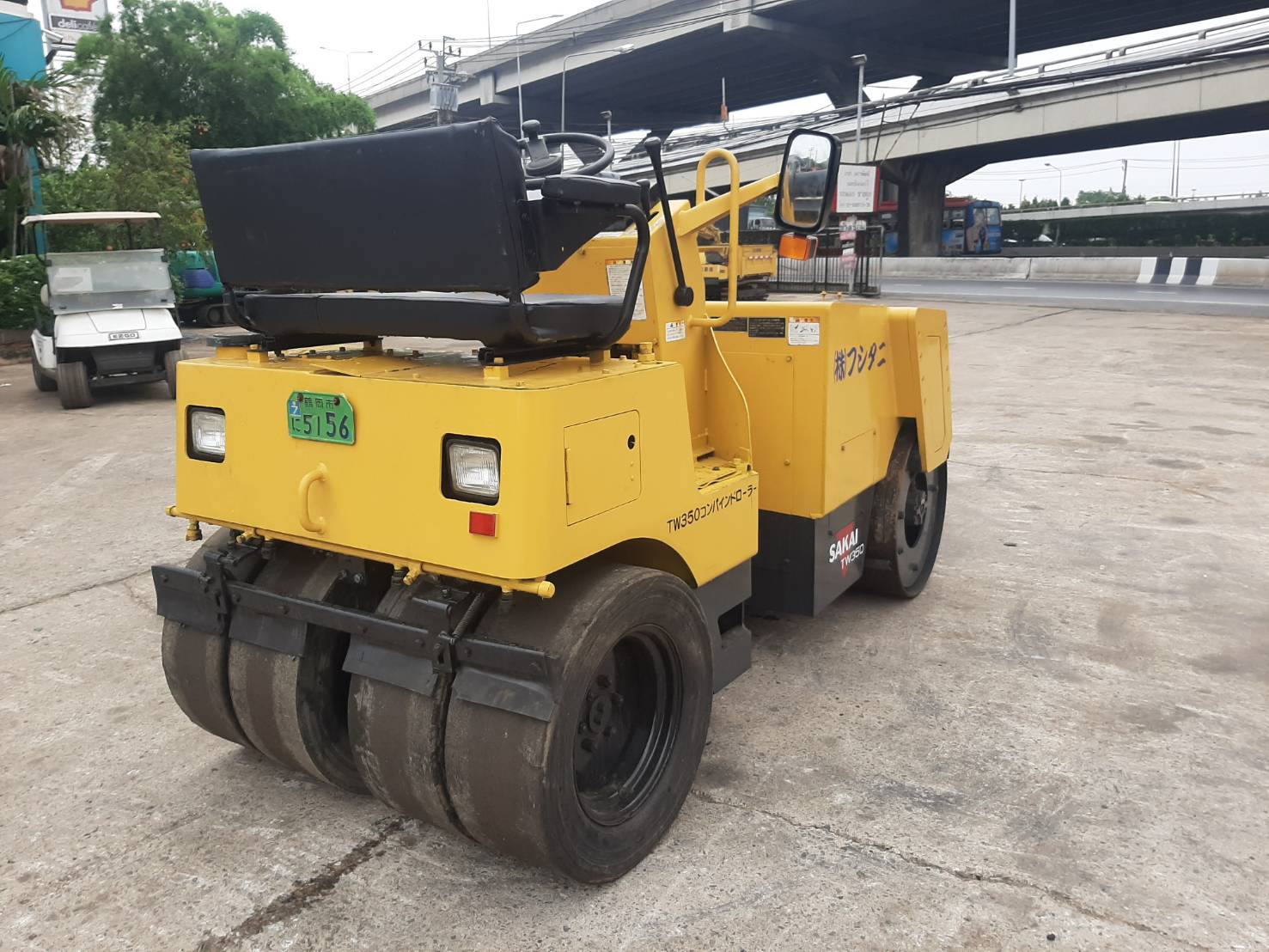 SAKAI TW350 รถบดขนาด 3.5 ตัน จากญี่ปุ่น SAKAI TW350 รถบดขนาด 3.5 ตัน จากญี่ปุ่น