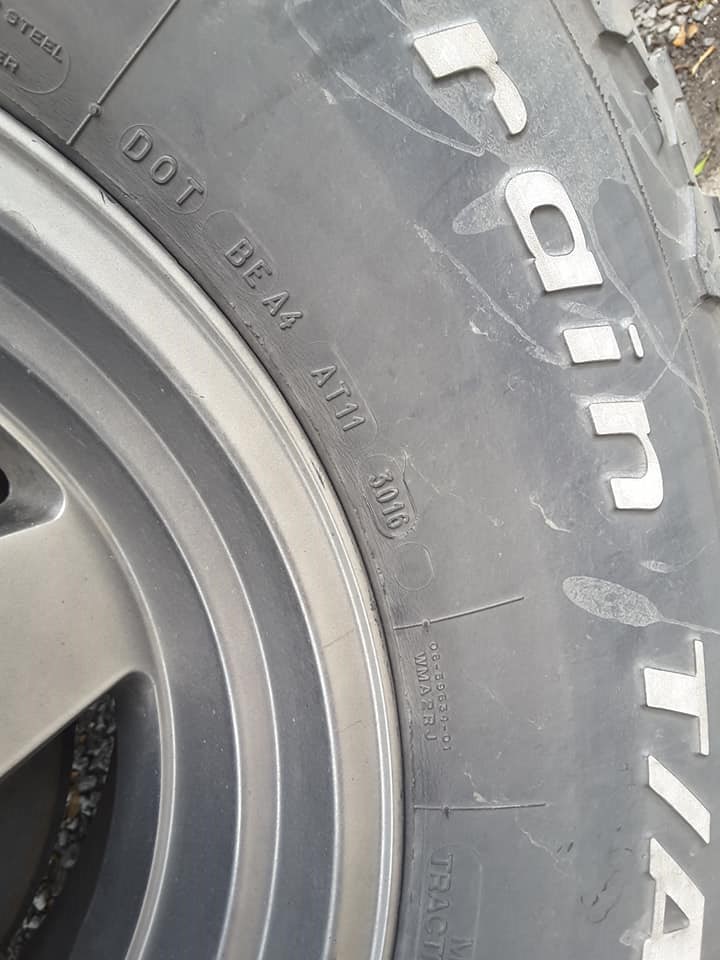 BF KO2 USA. 315-75-16 ปี16 สภาพดี 1ชุด