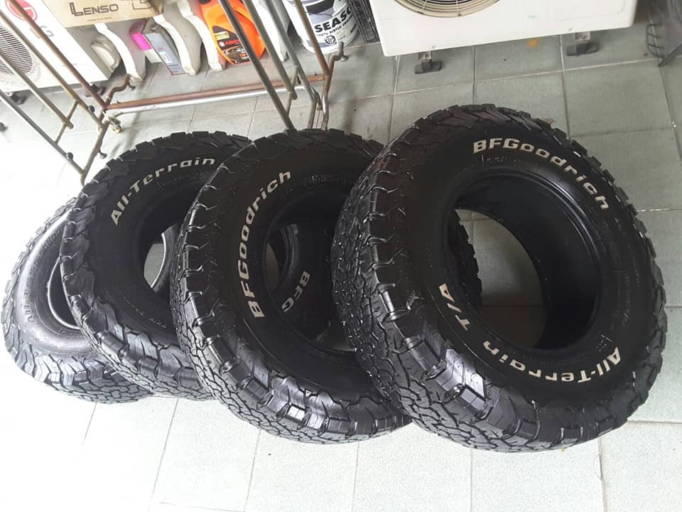 BF KO2 USA. 265-75-16 ปี19 สวยๆ 1ชุด