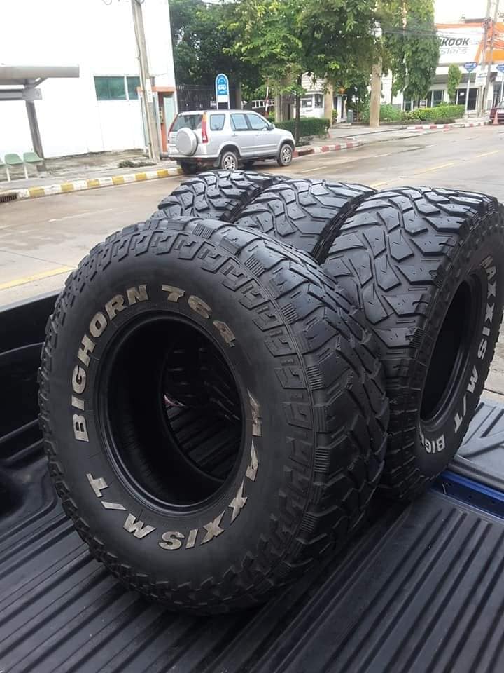 Maxxis MT764 ขนาด 33-12.5-15 ปลายปี 16 สภาพดี 1ชุด Maxxis MT764 ขนาด 33-12.5-15 ปลายปี 16 สภาพดี 1ชุด