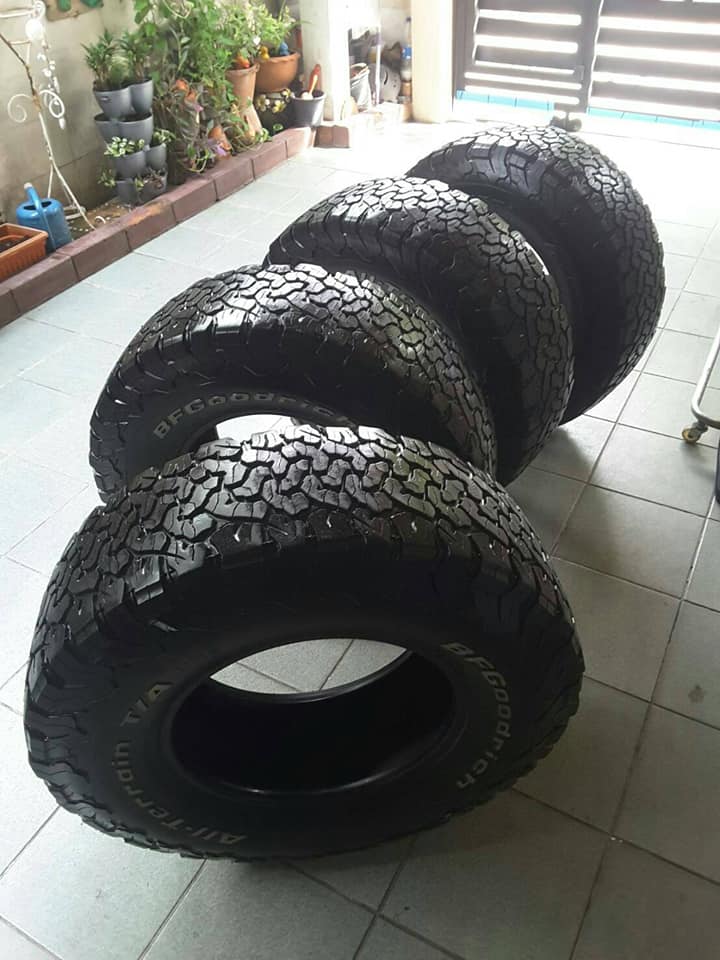 BF KO2 USA. 265-75-16 ปี19 สวยๆ 1ชุด BF KO2 USA. 265-75-16 ปี19 สวยๆ 1ชุด