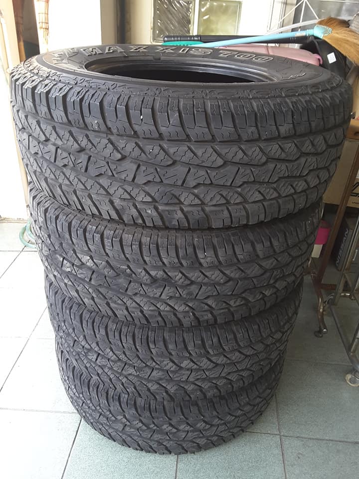 Maxxis AT265-70-16 สิ้นปี16 สภาพใหม่ สวยๆ 1ชุด Maxxis AT265-70-16 สิ้นปี16 สภาพใหม่ สวยๆ 1ชุด