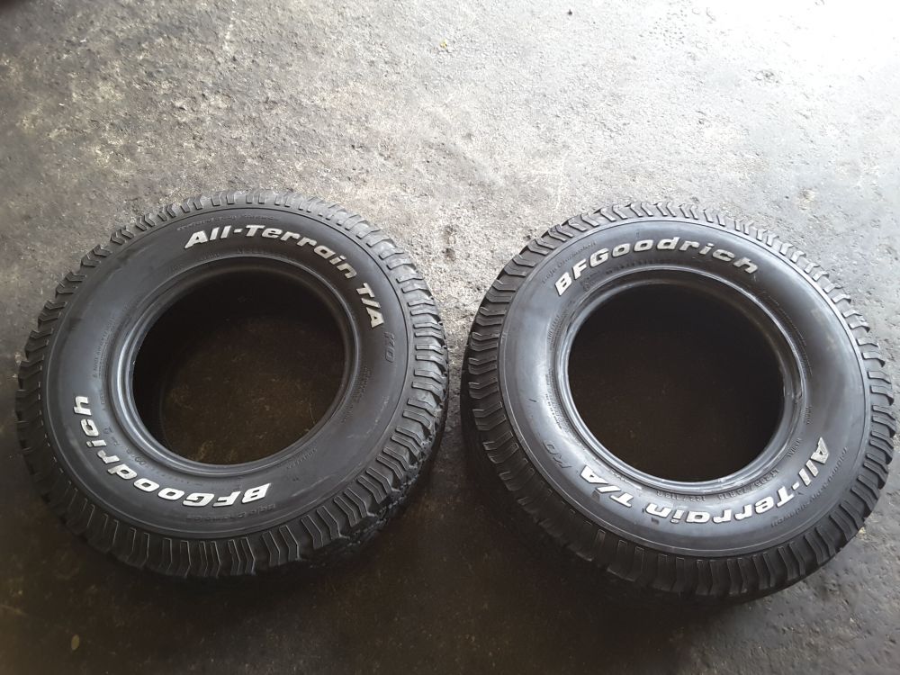 BF KO1 USA. 285-75-16 ปี13 สวยๆ มี 2เส้น BF KO1 USA. 285-75-16 ปี13 สวยๆ มี 2เส้น