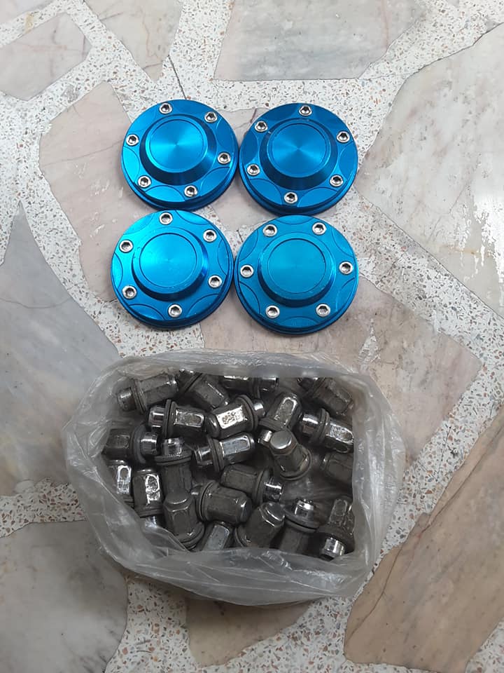 ฝาครอบดุมล้อmax + นอตเปเปอร์แท้ 24ตัว!