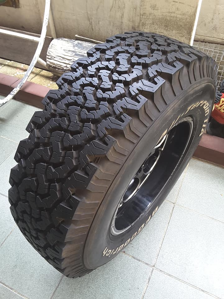 ล้ออะไหล่+ยางBFใหม่ สวยๆ 1วง ล้ออะไหล่+ยางBFใหม่ สวยๆ 1วง