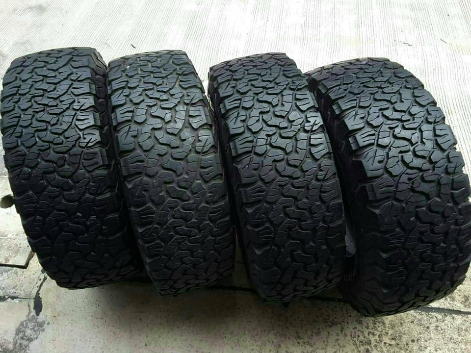 BF KO2 ขนาด 265-75-16 ปี19 สภาพสวยๆ 1ชุด