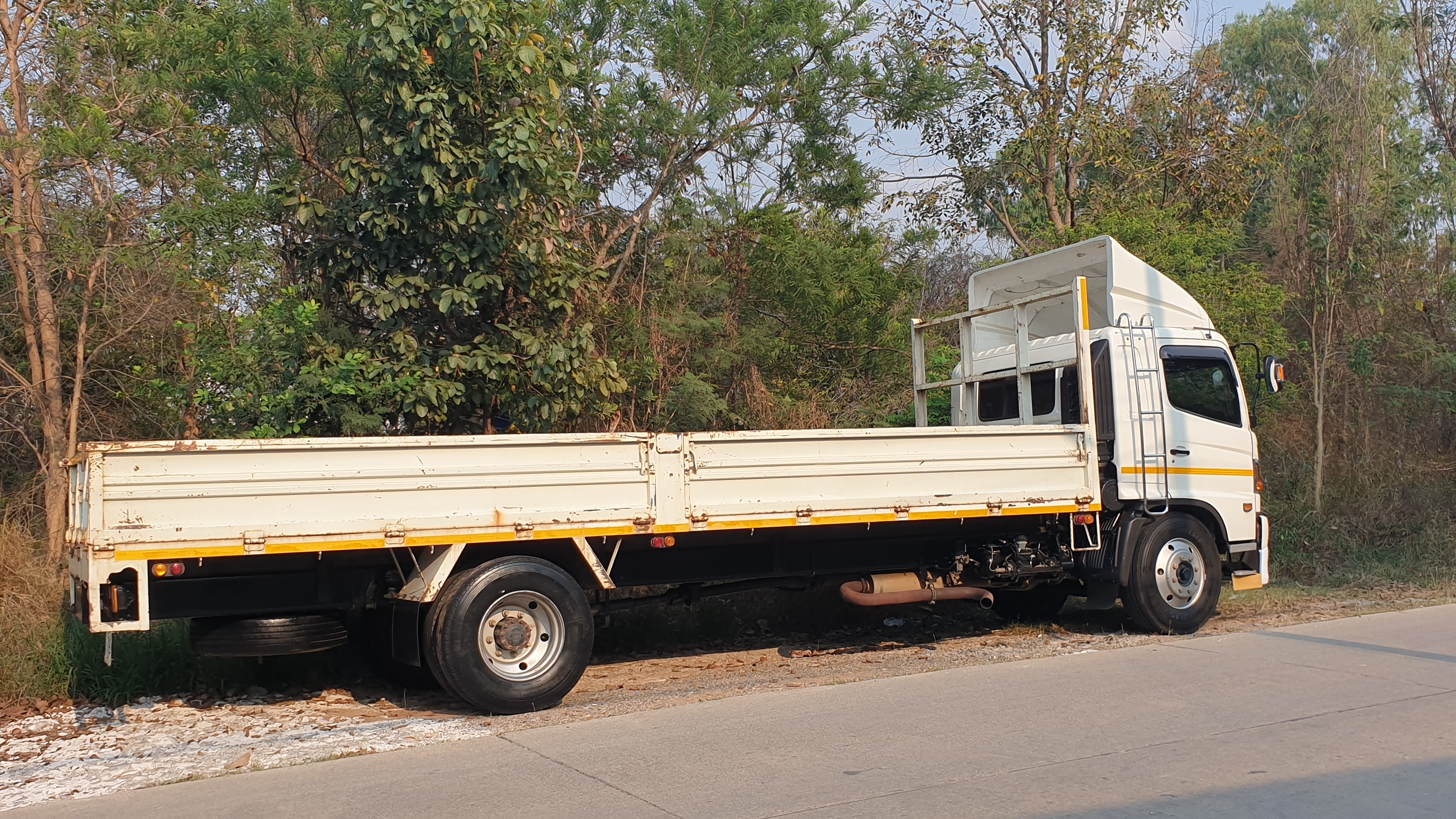 ขายกระบะคอกเหล็กยาว 7.6 ขายกระบะคอกเหล็กยาว 7.6