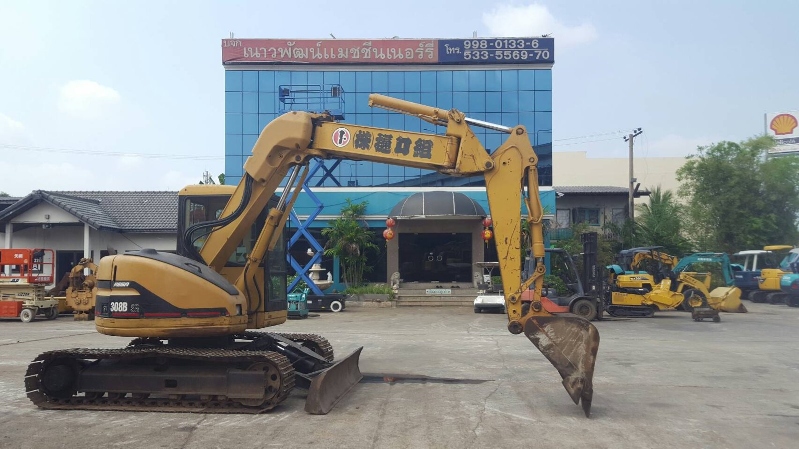 CAT308BSR นำเข้าจากญี่ปุ่น สภาพพร้อมใช้งาน สนใจโทร. 089-0050007 คุณชญานิน หรือ Add LINE ID @sangenjp