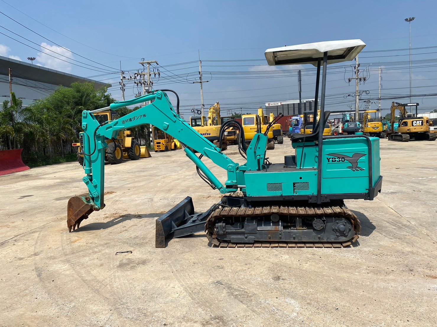 YANMAR YB30 นำเข้าจากญี่ปุ่น สภาพพร้อมใช้งาน LINE ID @sangenjp www.sangenjp.com www.nmc99.com