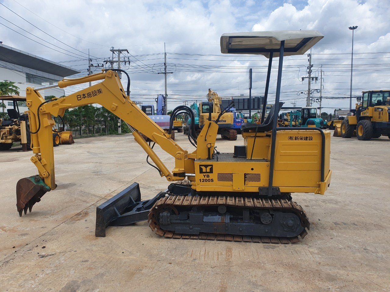 YANMAR YB1200S นำเข้าจากญี่ปุ่น สภาพพร้อมใช้งาน LINE ID @sangenjp www.sangenjp.com www.nmc99.com