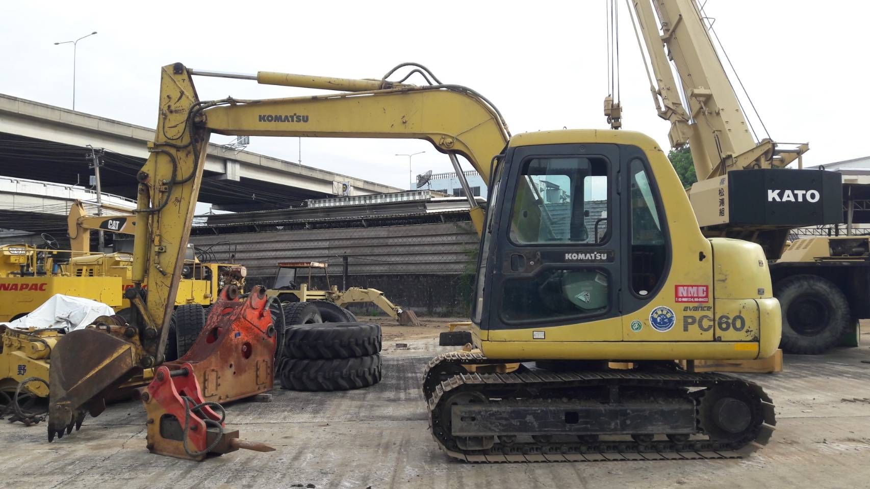 KOMATSU PC60-7 นำเข้าจากญี่ปุ่น สภาพพร้อมใช้งาน KOMATSU PC60-7 นำเข้าจากญี่ปุ่น สภาพพร้อมใช้งาน