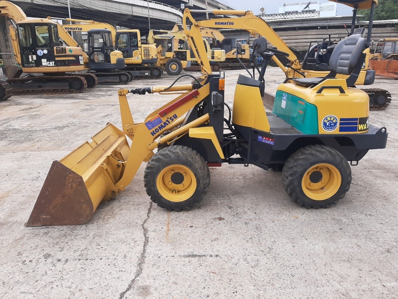 Komatsu WA10-1 นำเข้าจากญี่ปุ่น สภาพพร้อมใช้งาน LINE ID @sangenjp www.sangenjp.com www.nmc99.com