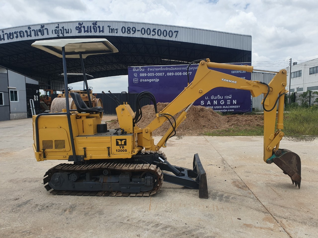 YANMAR YB1200S นำเข้าจากญี่ปุ่น สภาพพร้อมใช้งาน LINE ID @sangenjp www.sangenjp.com www.nmc99.com