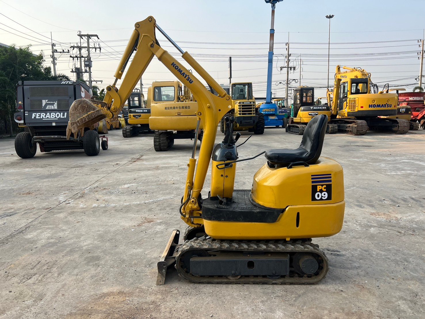KOMATSU PC09-1 นำเข้าจากญี่ปุ่น สภาพพร้อมใช้งาน สนใจโทร. 089-0050007 คุณชญานิน หรือ Add LINE ID @san KOMATSU PC09-1 นำเข้าจากญี่ปุ่น สภาพพร้อมใช้งาน สนใจโทร. 089-0050007 คุณชญานิน หรือ Add LINE ID @san