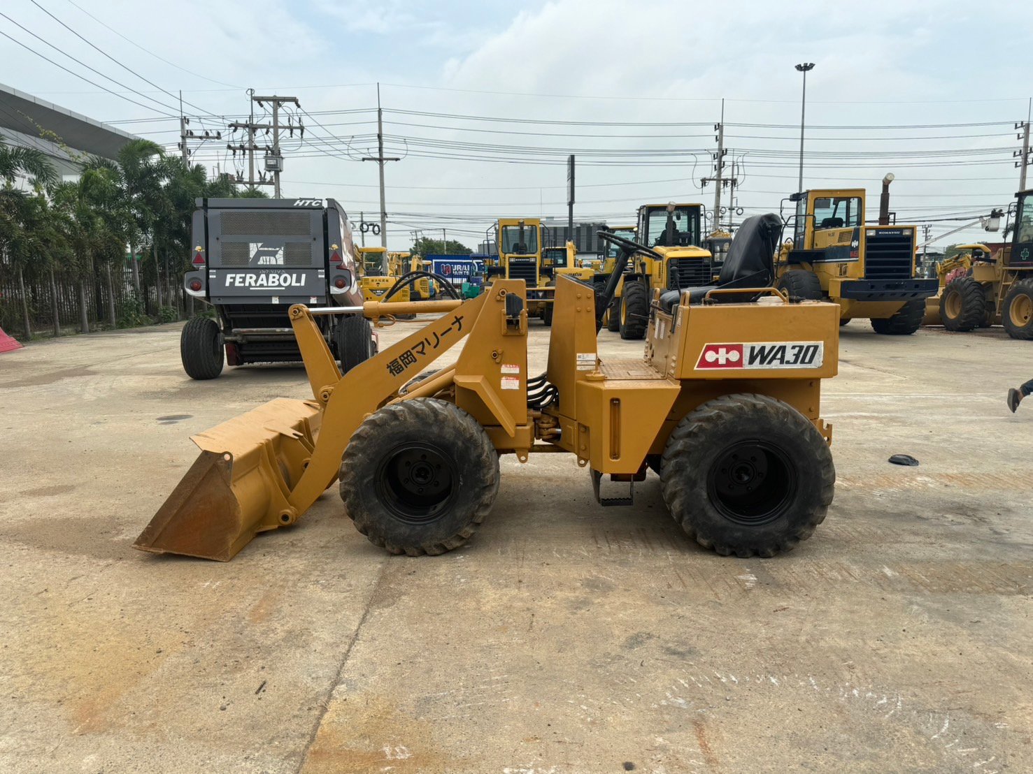 KOMATSU WA30-1 นำเข้าจากญี่ปุ่น สภาพพร้อมใช้งาน LINE ID @sangenjp www.sangenjp.com www.nmc99.com KOMATSU WA30-1 นำเข้าจากญี่ปุ่น สภาพพร้อมใช้งาน LINE ID @sangenjp www.sangenjp.com www.nmc99.com