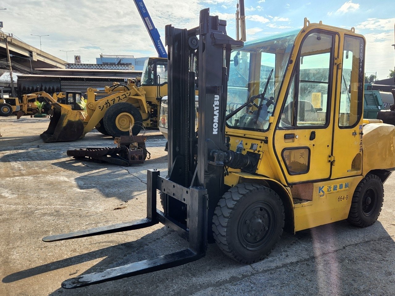 Komatsu FD35NW-7 นำเข้าจากญี่ปุ่น สภาพพร้อมใช้งาน LINE ID @sangenjp www.sangenjp.com www.nmc99.com