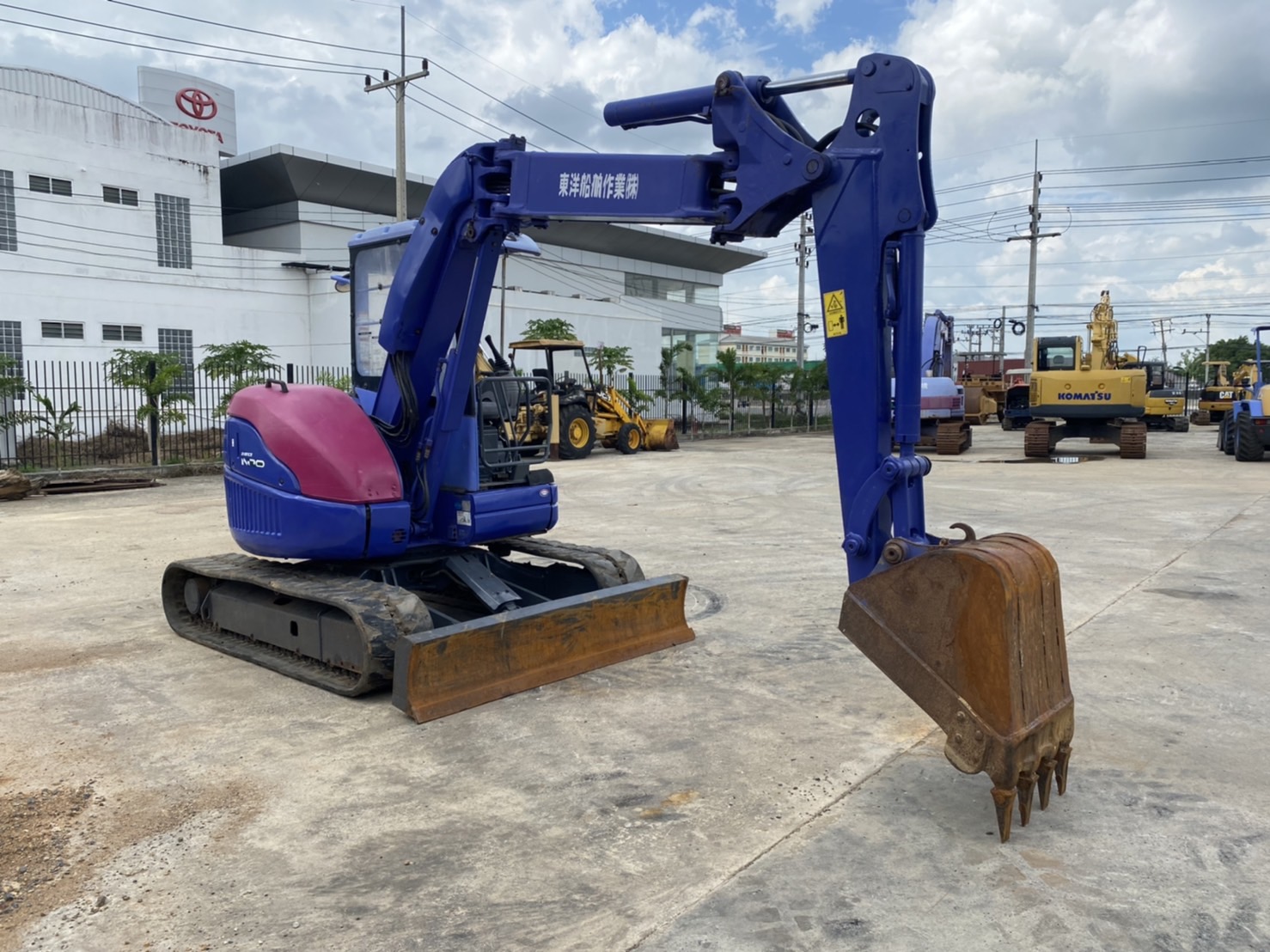 KOMATSU PC58UU-3E0 นำเข้าจากญี่ปุ่น สภาพพร้อมใช้งาน