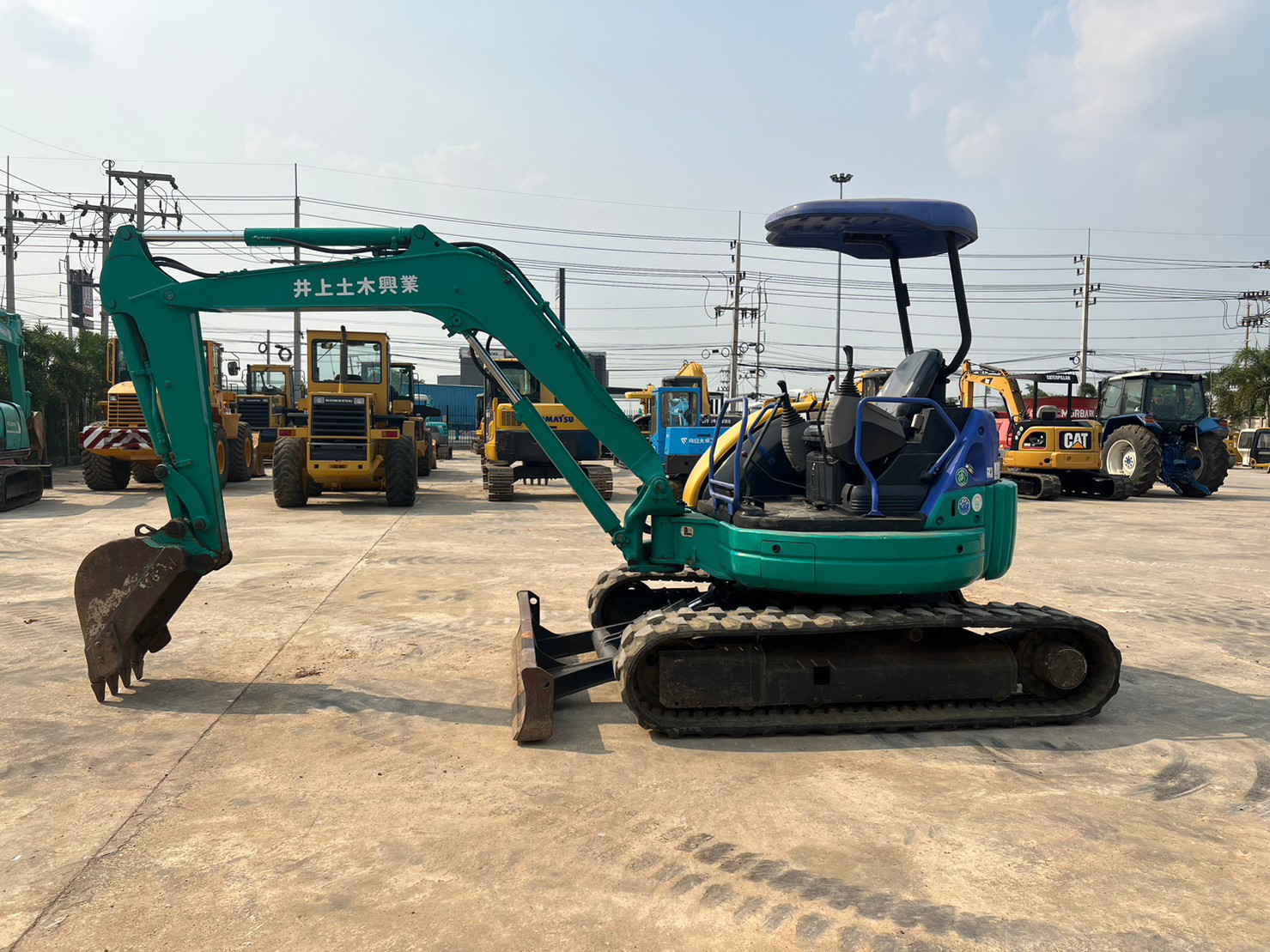 Komatsu PC40MR-1 นำเข้าจากญี่ปุ่น สภาพพร้อมใช้งาน LINE ID @sangenjp www.sangenjp.com www.nmc99.com