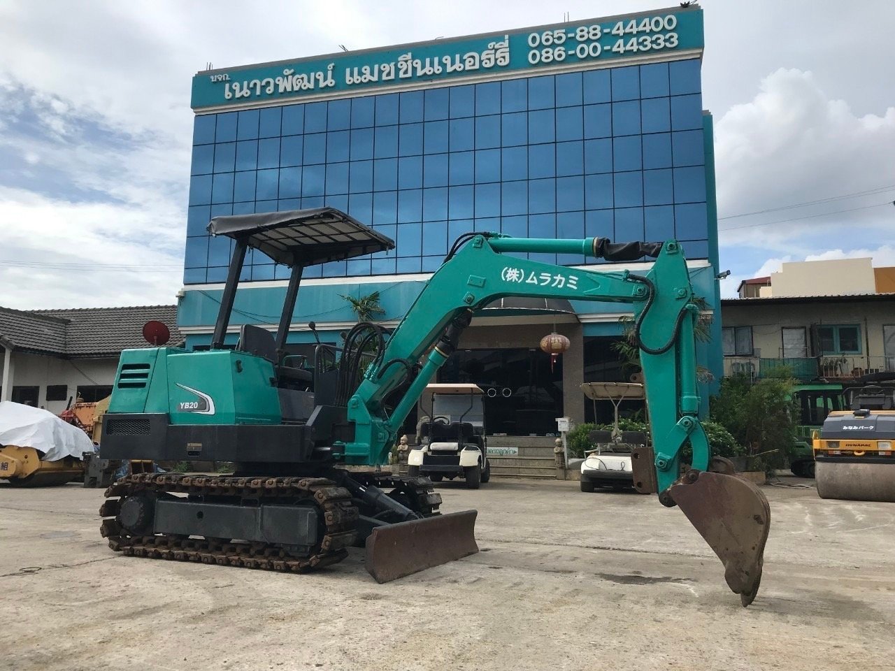 YANMAR YB20 นำเข้าจากญี่ปุ่น สภาพพร้อมใช้งาน สนใจโทร. 089-0050007 คุณชญานิน หรือ Add LINE ID @sangen