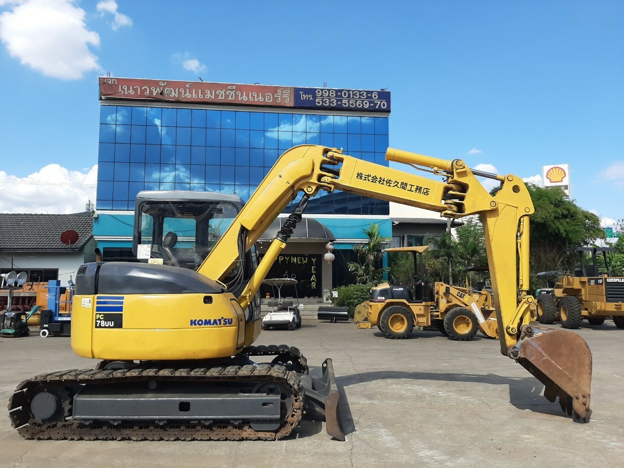Komatsu PC78UU-6 นำเข้าจากญี่ปุ่น สภาพพร้อมใช้งาน