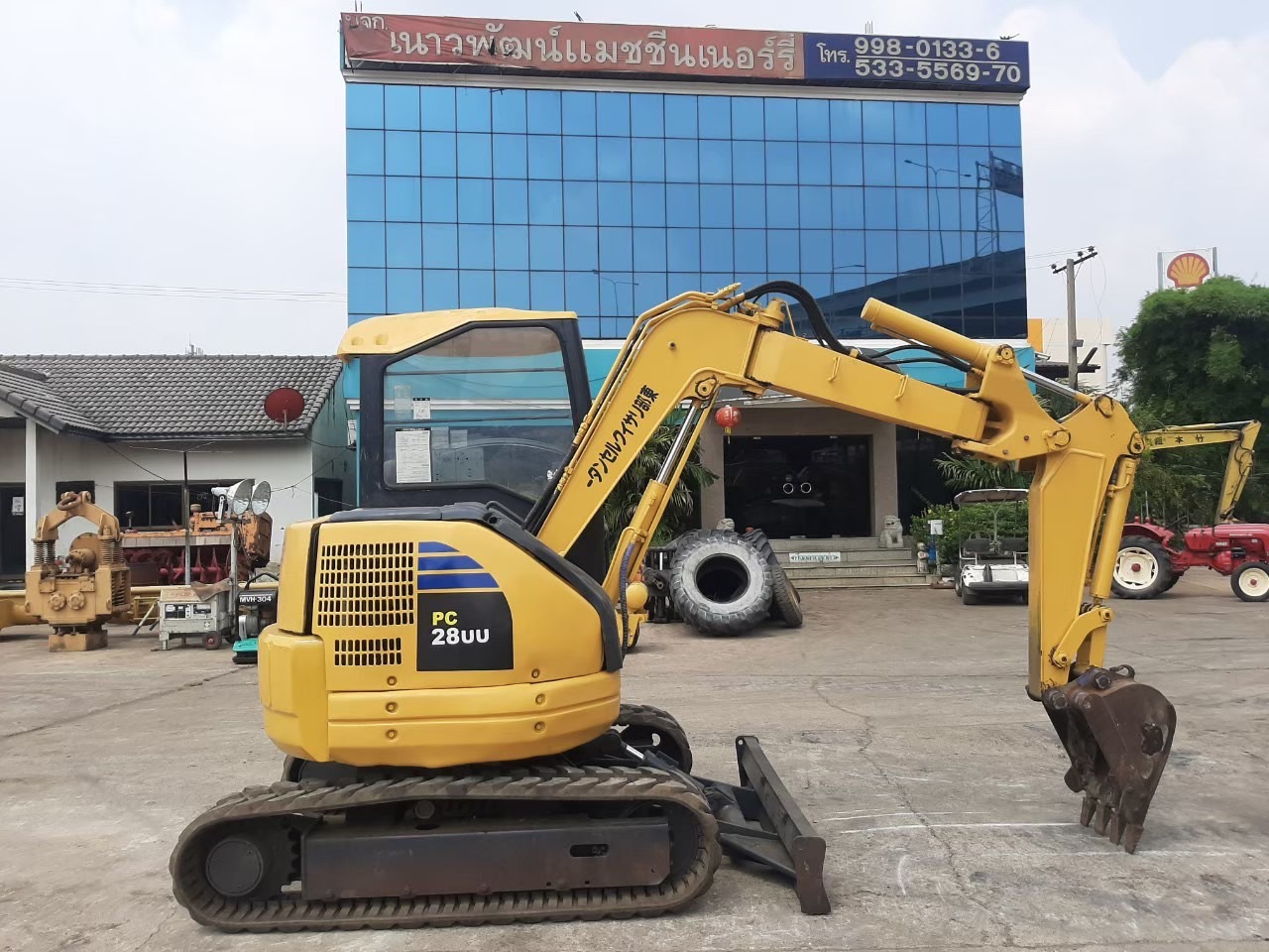 Komatsu PC28UU-2 นำเข้าจากญี่ปุ่น สภาพพร้อมใช้งาน