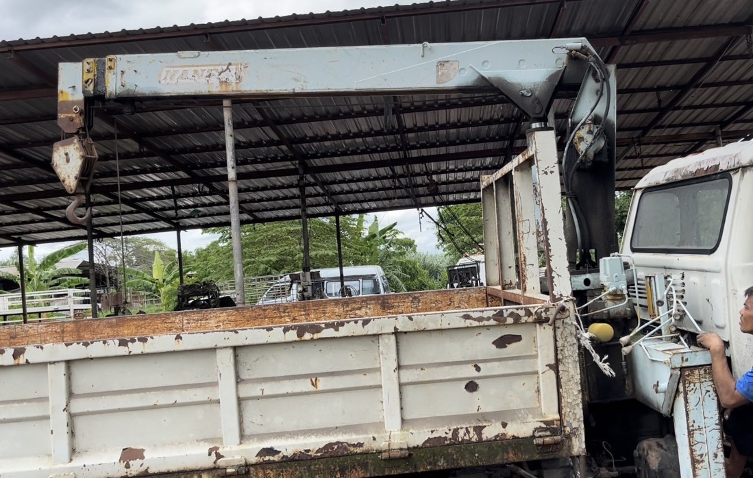 เครน NANSEI PC-50H-C 4.5ตัน ขาเหลี่ยม 3 ปอก 2 ชัก