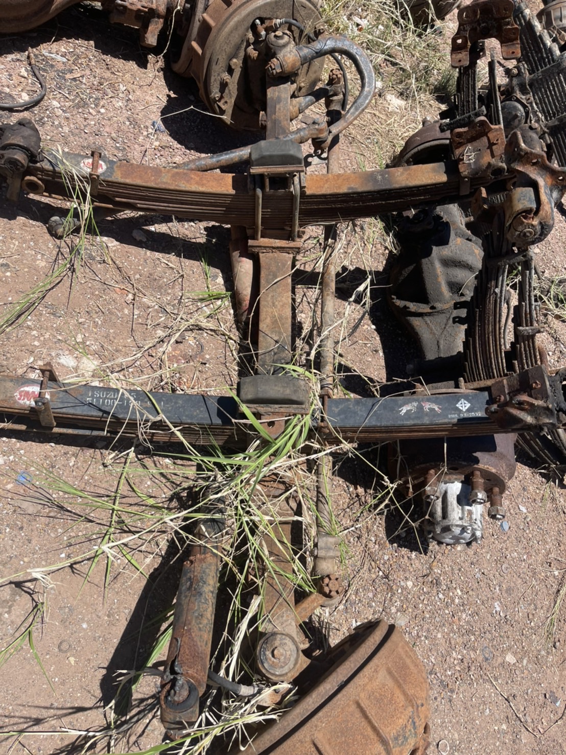 คานหน้า ร็อกกี้ ใส่หัวยาว พร้อมแหนบ