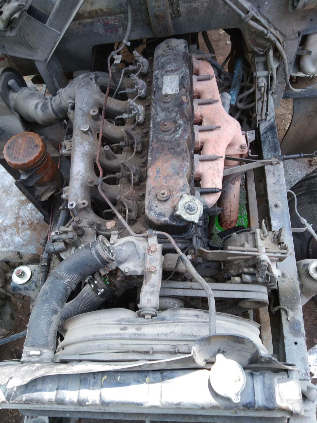 เครื่อง ISUZU 6BG1 175 แรงม้า 65000 บาท พร้อมใช้งาน