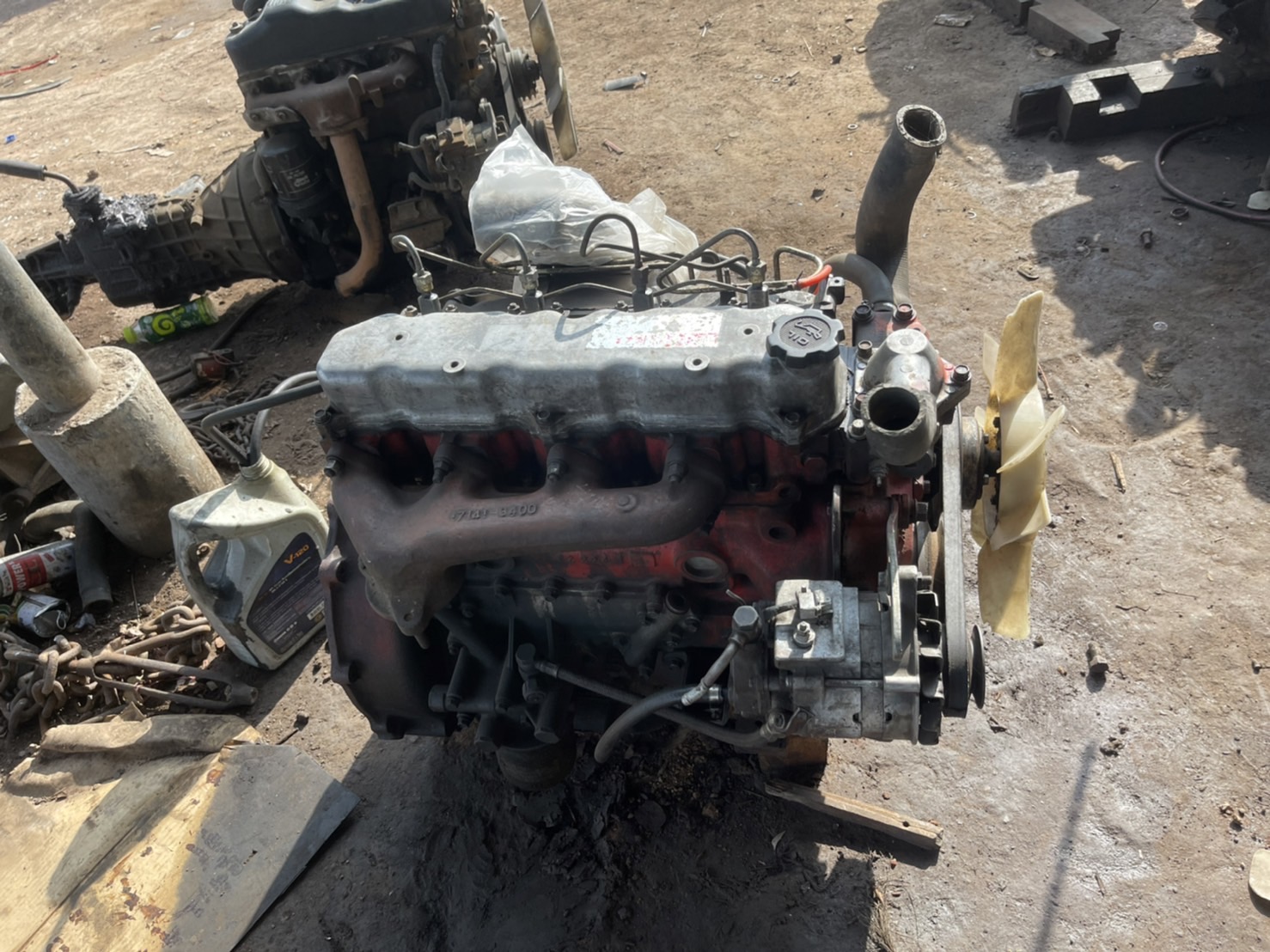 เครื่อง HINO WO4D 117 แรง