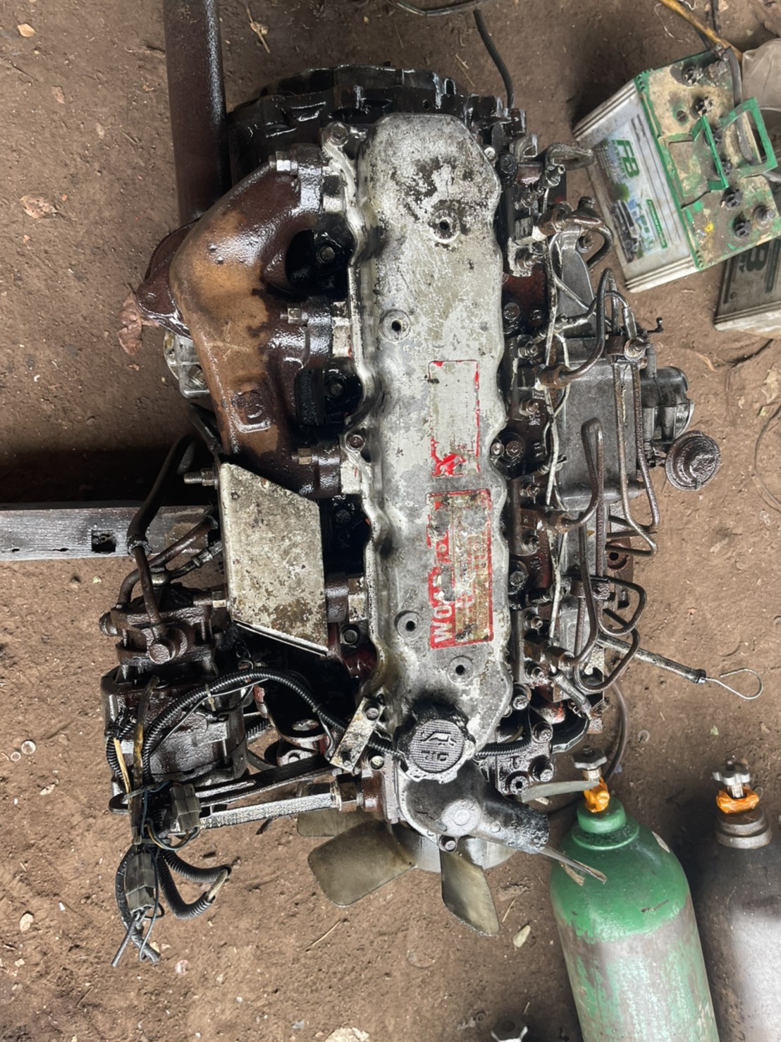 เครื่อง HINO WO4D 117 แรง เครื่อง HINO WO4D 117 แรง