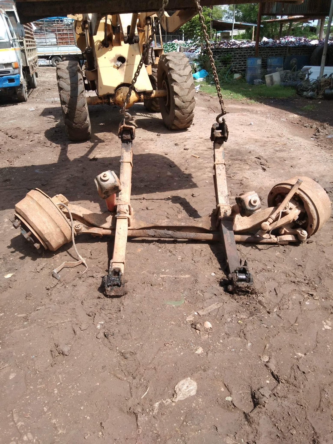 คานหน้า MITSU 527 18000 บาท พร้อมแหนบ