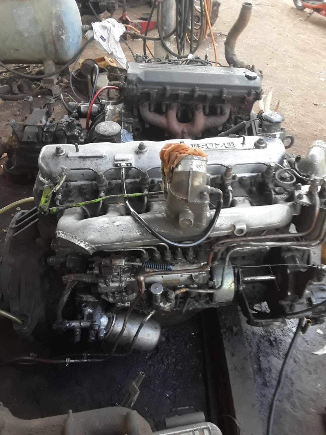 เครื่อง ISUZU 6BD1 165 แรงม้า 45000 บาท พร้อมใช้งาน