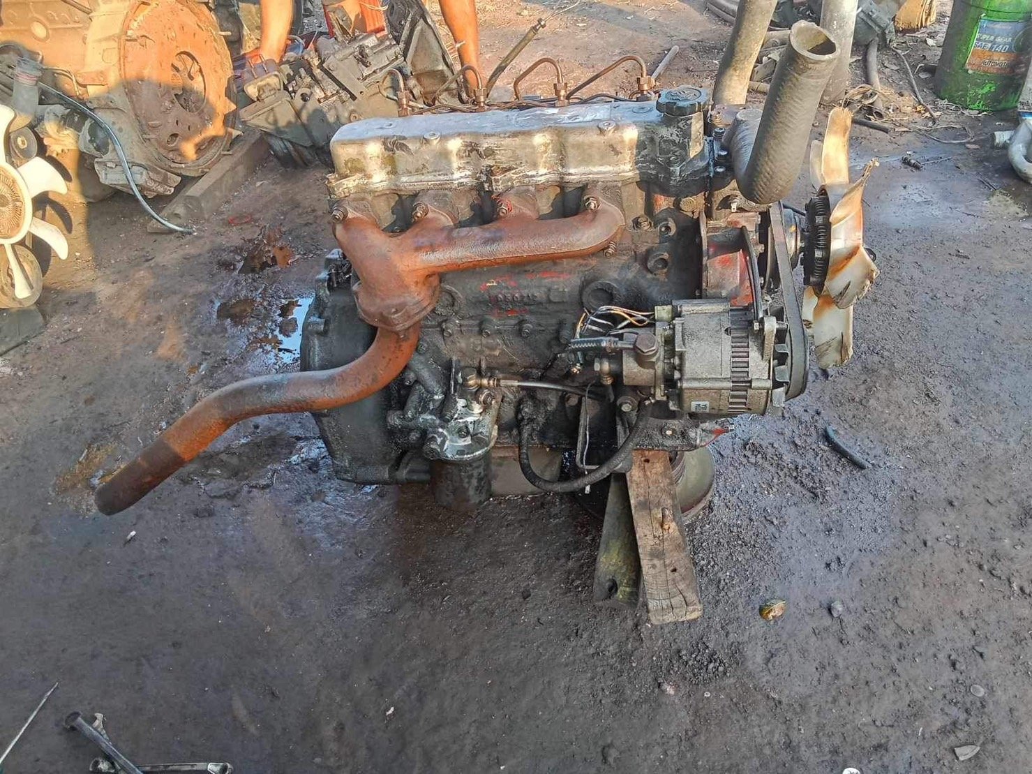 เครื่อง HINO WO4D 120 แรงม้า 45000 บาท  พร้อมใช้งานพร