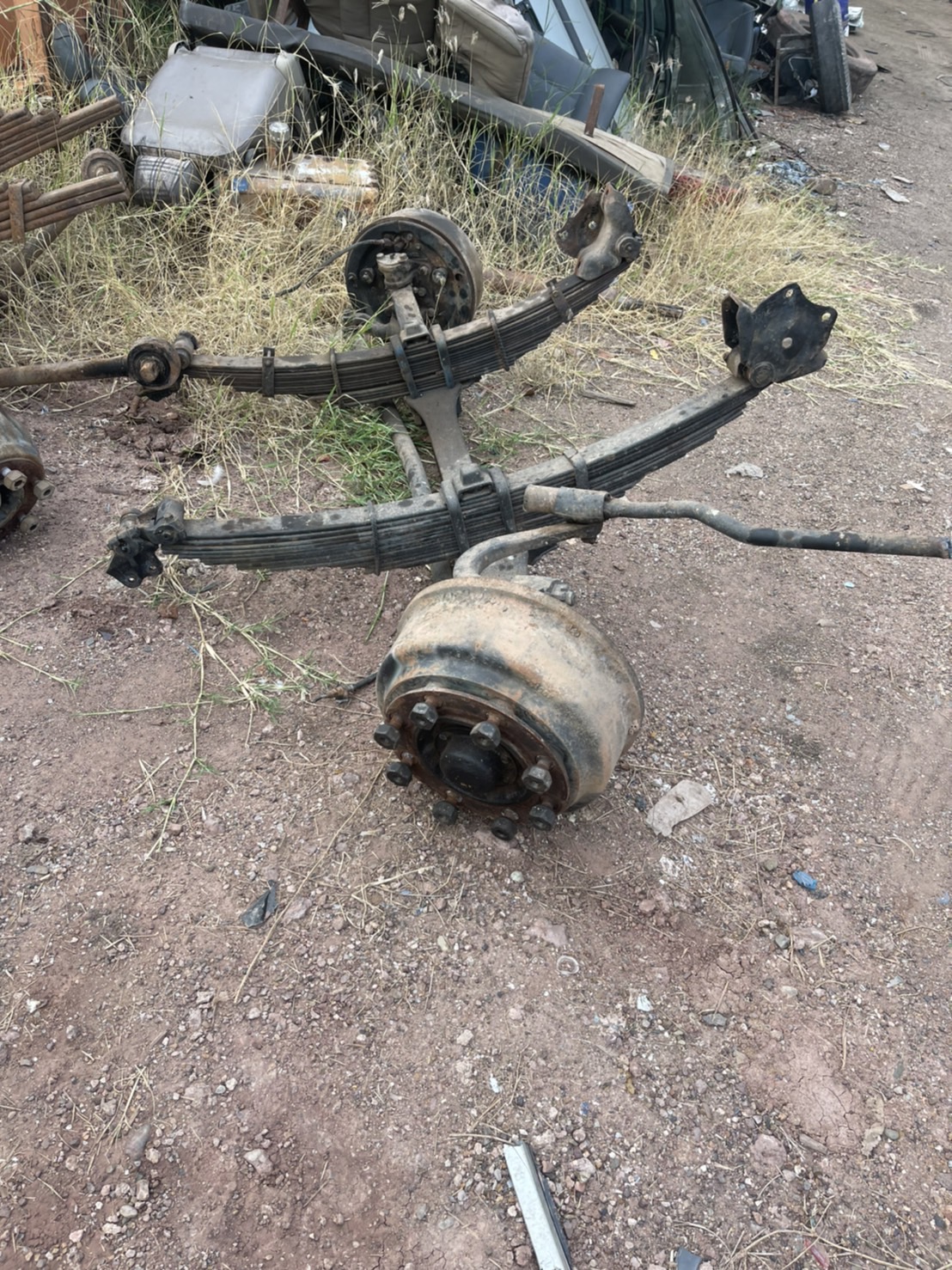 คานหน้า พร้อมแหนบ HINO สดือแหนบ 31 นิ้ว