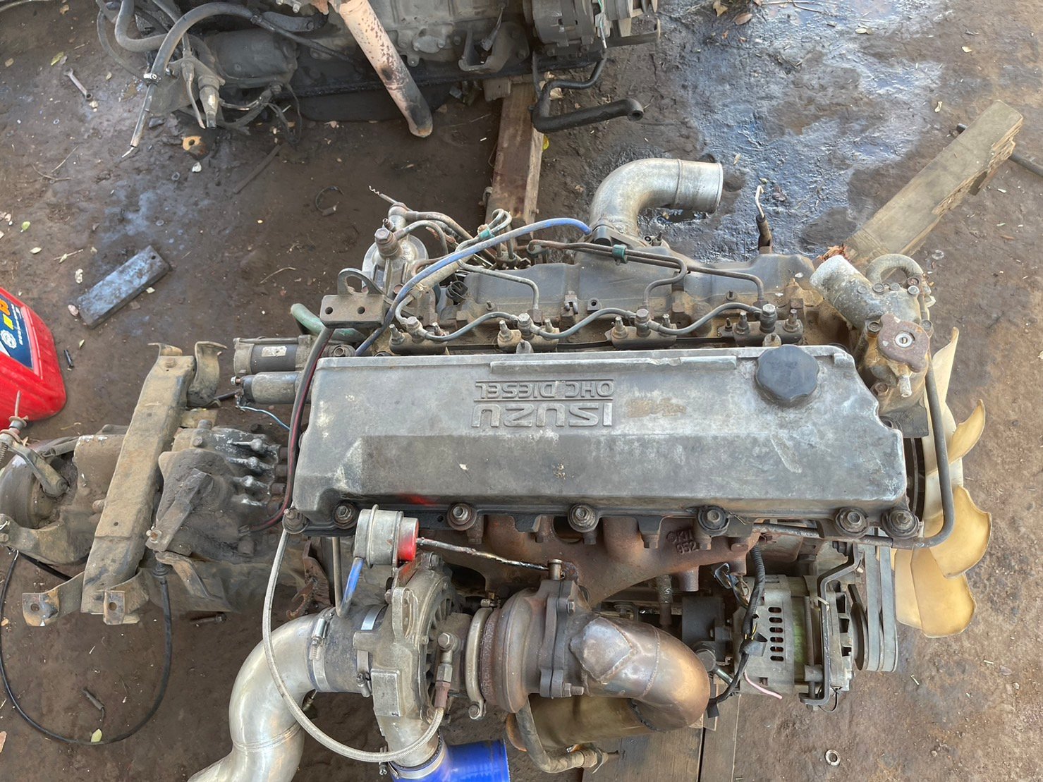 เครื่อง ISUZU 4HE1 150 แรงม้าเทอร์โบ  69000 บาท