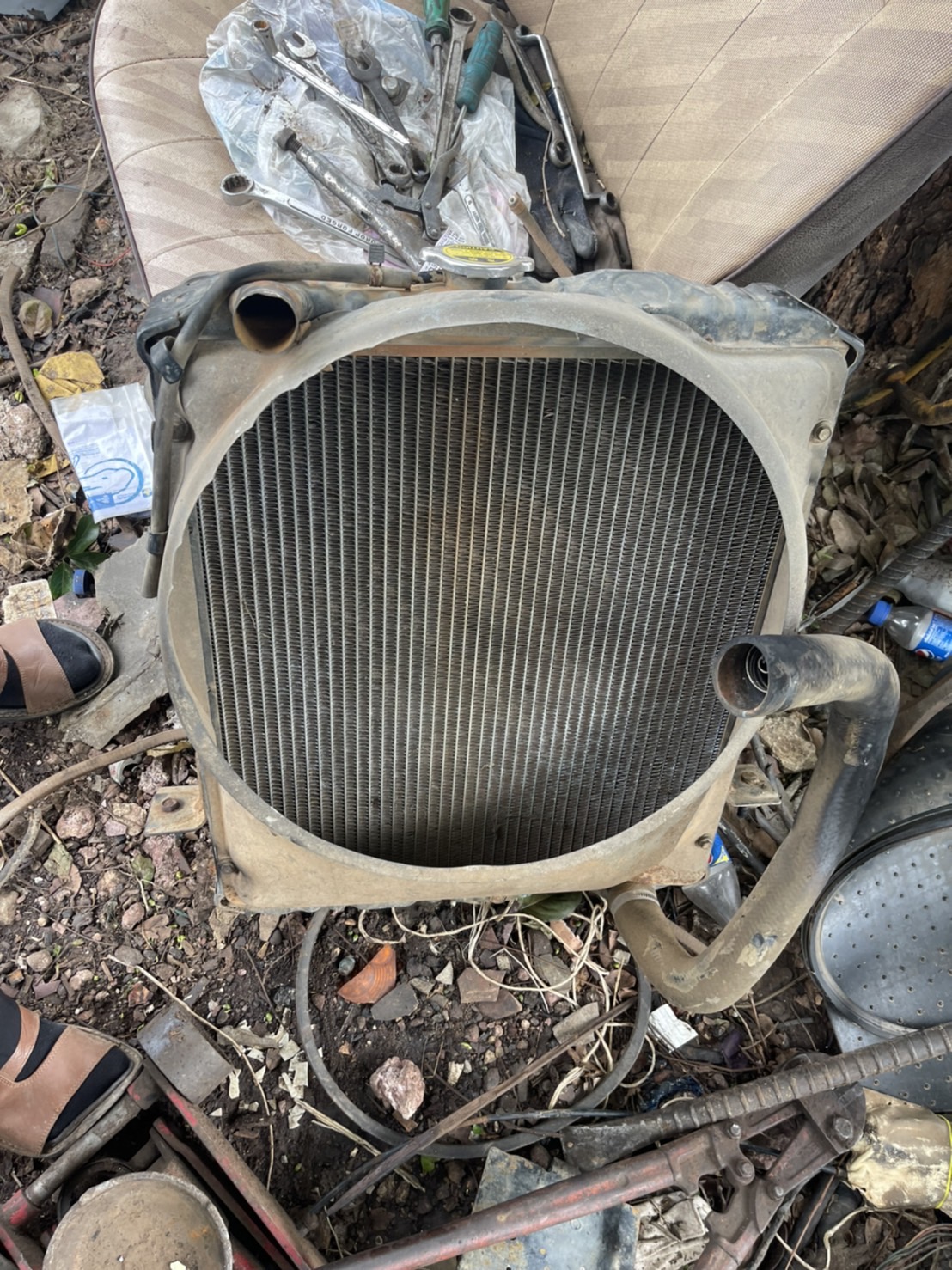 หม้อน้ำ ISUZU NPR 115 120