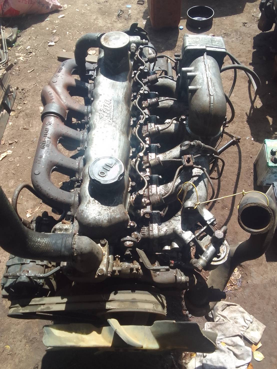 เครื่อง HINO EH700 พร้อมเกียร์ 55000 บาท พร้อมใช้งาน