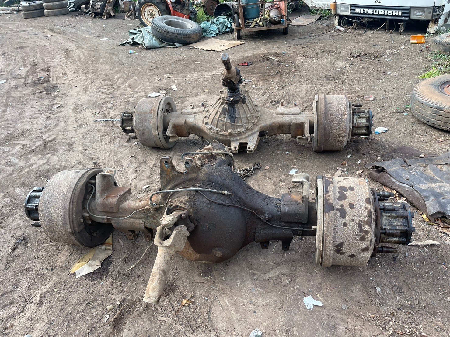 ชุด2 เพลา MITSU 527 เพลาบุ๋ม 60000 บาท พร้อมใช้งาน