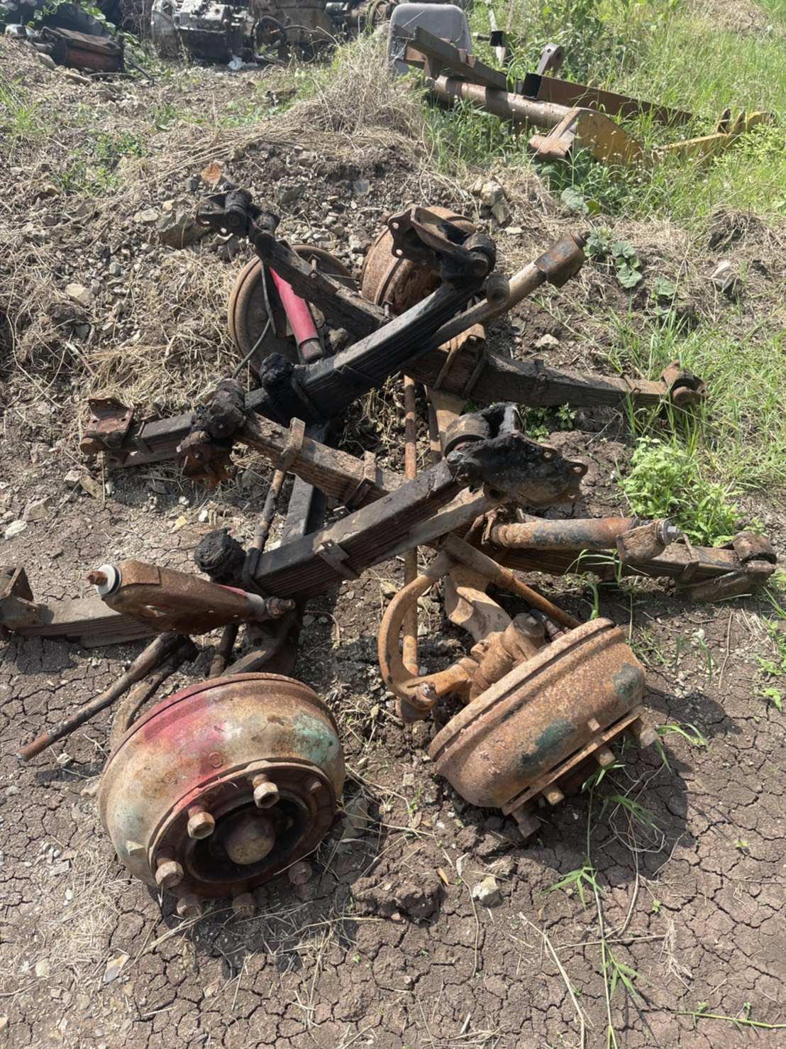 คานหน้า หัวยาว 10 ล้อ พร้อมแหนบ คานหน้า หัวยาว 10 ล้อ พร้อมแหนบ