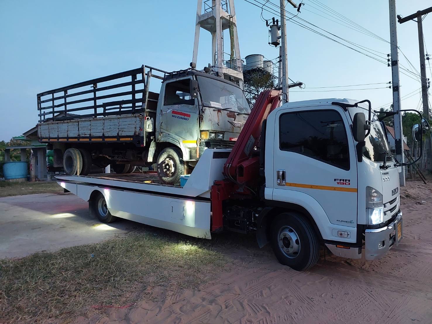 แยกอะไหล่ HINO FC เครื่อง WO6D 145 แรงม้า