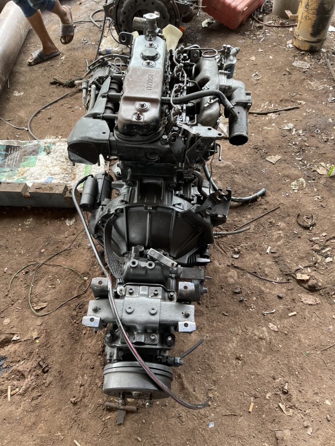 เครื่อง ISUZU 4BD1 115 แรงพร้อมเกียร์ เครื่อง ISUZU 4BD1 115 แรงพร้อมเกียร์