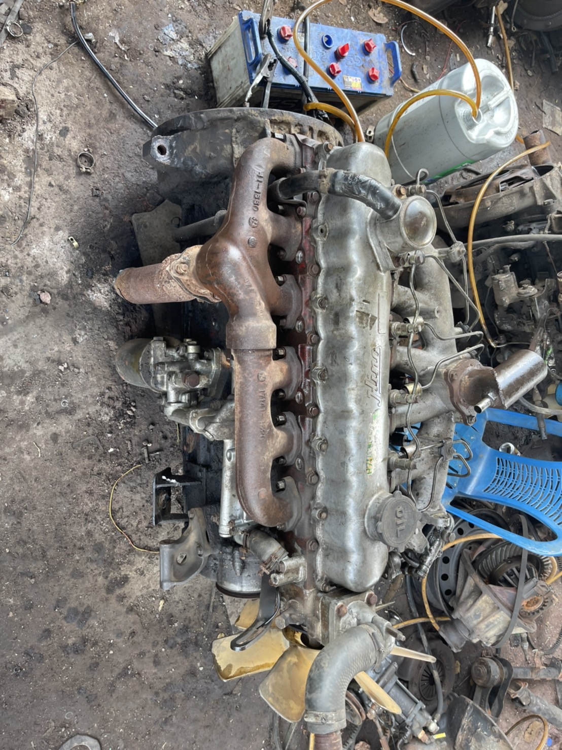 เครื่อง HINO EH700 168 แรง้มา 40000 บาท พร้อมใช้งาน