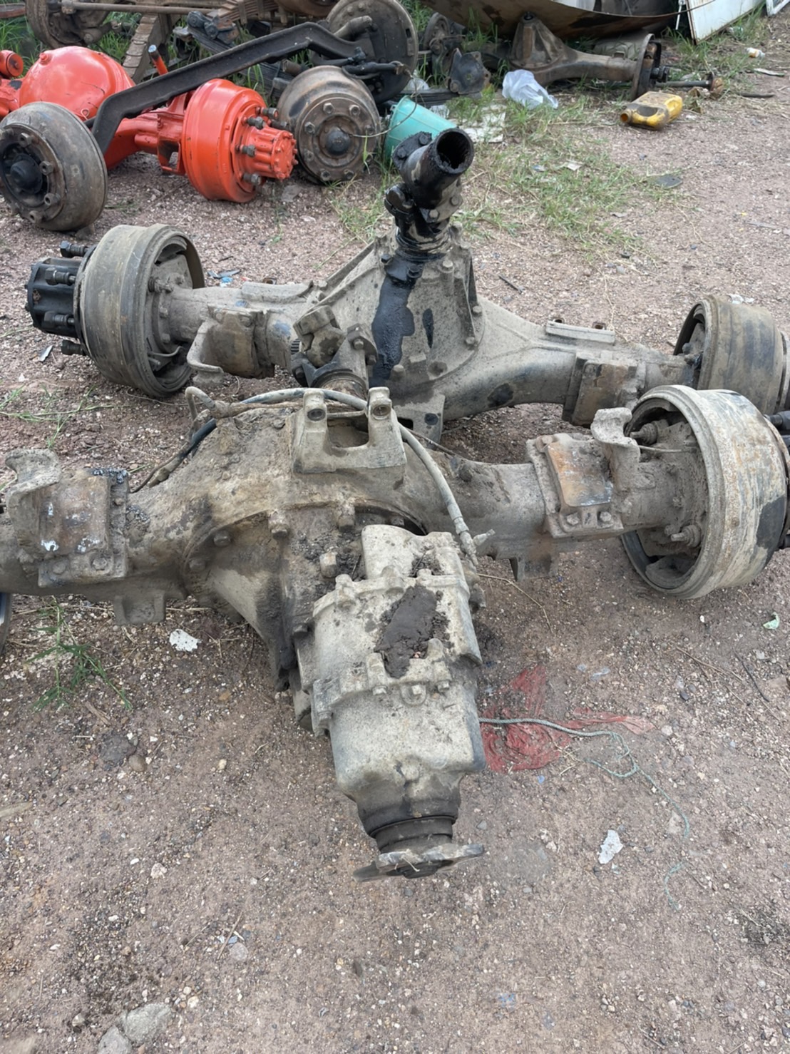 ชดแท่น โบกี้ แหนบ เพลาหน้า หลัง ISUZU ร็อกกี้ 240 85000 บาท พร้อมใช้งาน หรือ แยกใด้ครับผม