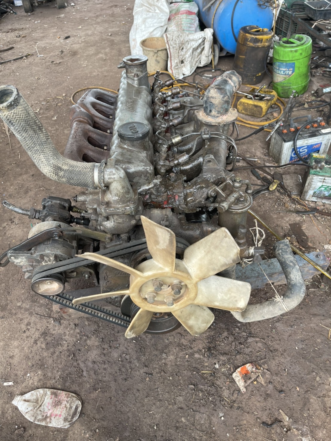 เครื่อง HINO EH700 168แรง