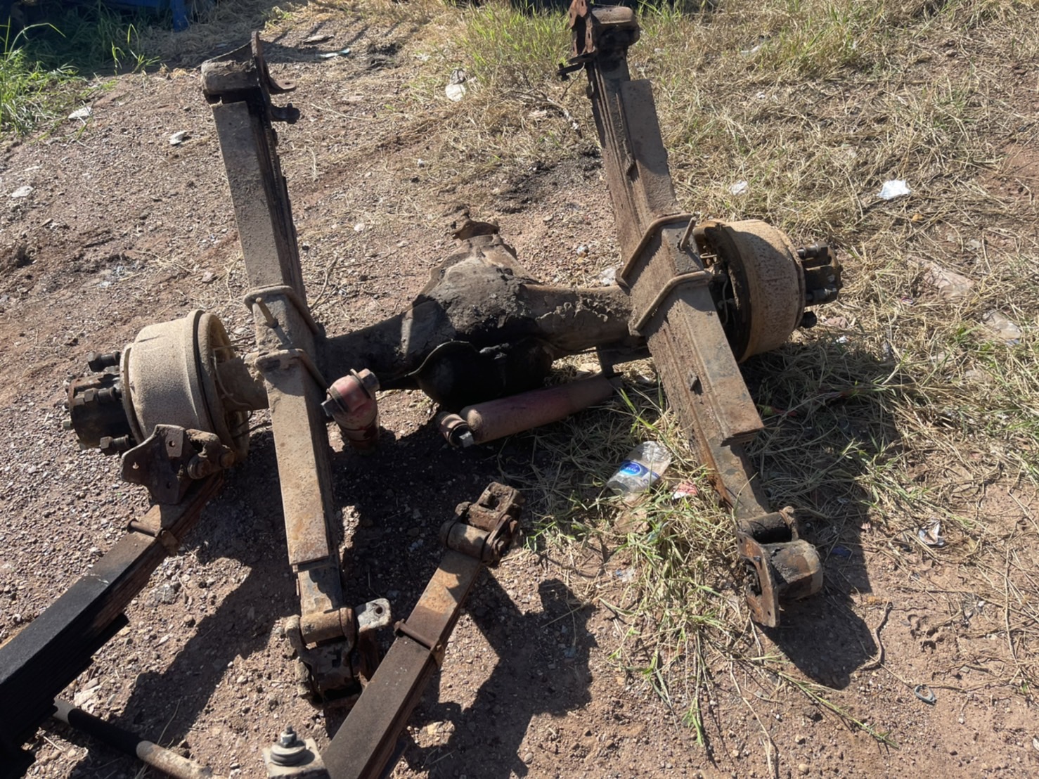 คานหน้า เพลา หลัง พร้อมแหนบ ISUZU F 6น็อต คานหน้า เพลา หลัง พร้อมแหนบ ISUZU F 6น็อต